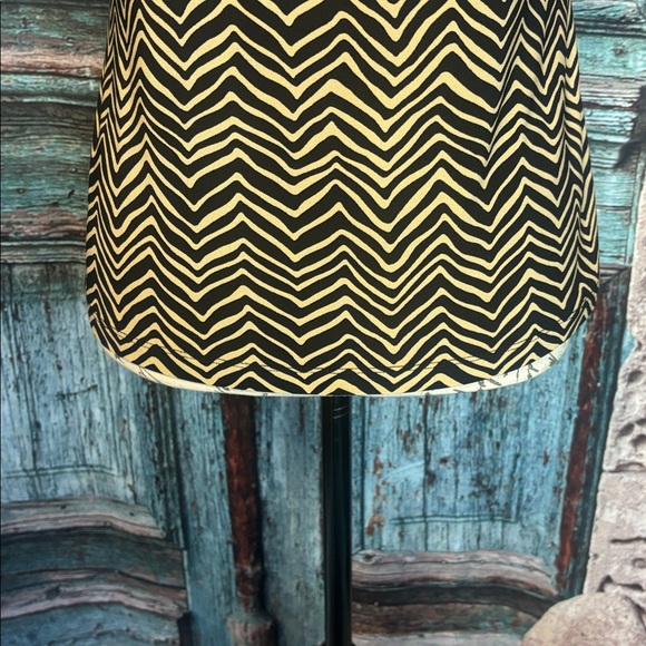 Chaps petite brown and black sleeveless blouse, size Petite medium, GUC - Picture 5 of 11